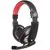 Наушники с микрофоном Oklick HS-L390G DRAGON, черный/красный (HS-L390G black/red)
