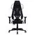 Кресло игровое Cactus CS-CHR-090BLW, черный/белый, фото 2