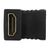 Переходник HDMI (F) -> HDMI (F) (под 90 градусов, левый) Gembird (A-HDMI-FFL), фото 3