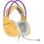 Наушники с микрофоном A4 Tech Bloody G575 ROYAL VIOLET, желтый/фиолетовый (G575 /ROYAL VIOLET/ USB), фото 3