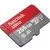 Карта памяти MicroSDXC 256Gb Class 10 UHS-I U1 A1 без адаптера (SanDisk Ultra) (SDSQUAC-256GGN6MN)