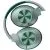 Bluetooth-гарнитура A4Tech 2Drumtek BH300 MATCHA GREEN, зеленый, фото 2
