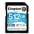 Карта памяти SDXC 512Gb Class 10 UHS-I U3 (Kingston Canvas Go Plus) (SDG3/512GB)