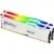 Оперативная память Kingston 2x16Gb DDR5-5200MHz Fury Beast White RGB (KF552C40BWAK2-32), фото 2