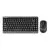 Клавиатура+мышь A4 Tech Fstyler FG1110 Multimedia, черный/серый (FG1110 GREY)