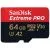 Карта памяти MicroSDXC 64GB Class 10 UHS-I U3 Extreme Pro + адаптер (SanDisk) (SDSQXCU-064G-GN6MA)