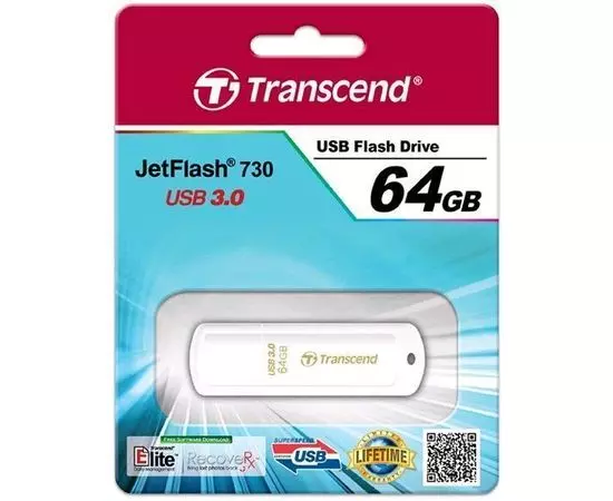 USB Flash-накопитель 64Gb USB 3.0 (Transcend, JetFlash) (TS64GJF730)