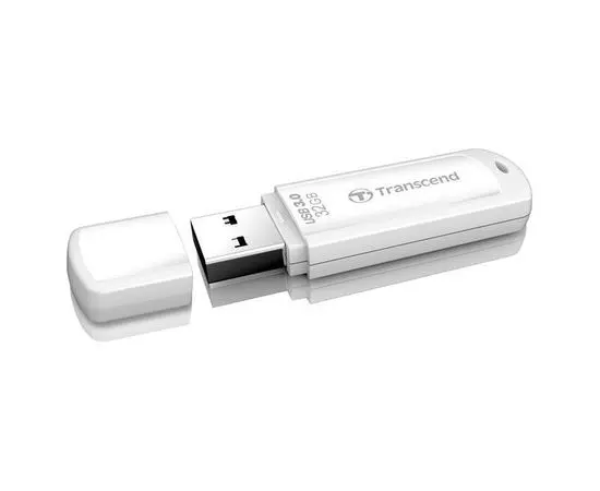 USB Flash-накопитель 32Gb USB 3.0 (Transcend, JetFlash 730), белый (TS32GJF730), фото 2