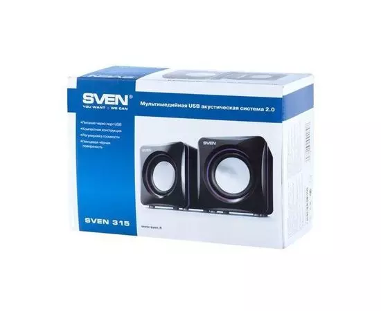 Акустика Sven 315 Black (SV-0110315BK), фото 4