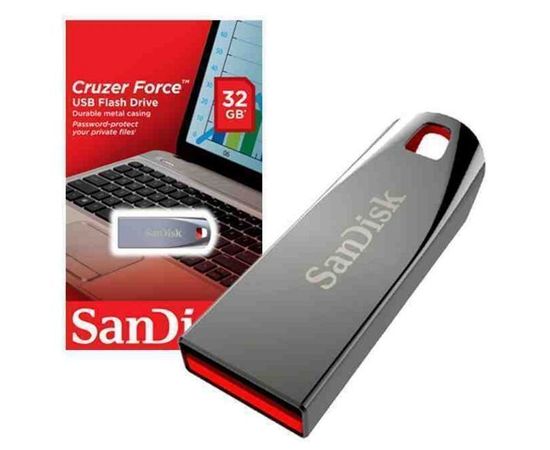 USB Flash-накопитель 32Gb (SanDisk) Cruzer Force (SDCZ71-032G-B35)