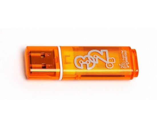 USB Flash-накопитель 32Gb (SmartBuy, Glossy) Orange (SB32GBGS-Or)