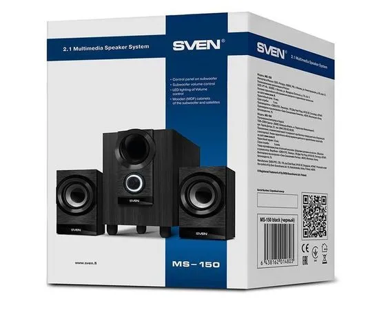Акустика Sven MS-150 Black (2.1) (SV-014803), фото 4