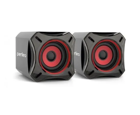 Акустика Perfeo CUBE 2.0, USB, черный (PF-812)