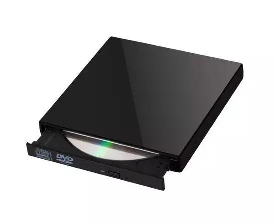 Внешний привод DVD-RW Gembird DVD-USB-02 Black, Цвет: Чёрный, фото 2