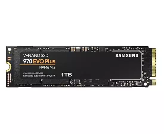 Накопитель SSD M.2 1Tb Samsung 970 EVO Plus (MZ-V7S1T0BW)