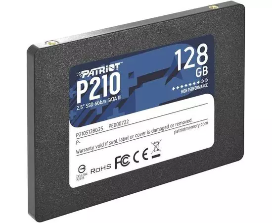 Накопитель SSD 128Gb Patriot P210 (P210S128G25), фото 3