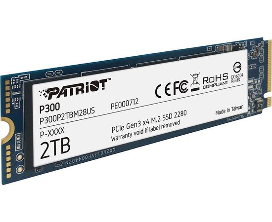 Накопитель SSD M.2 128Gb Patriot P300 (P300P128GM28)