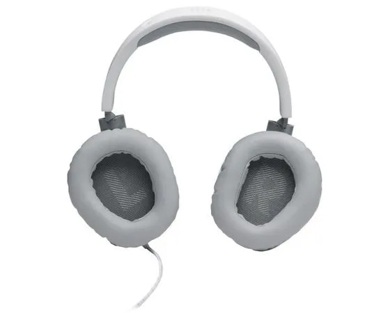 Наушники с микрофоном JBL Quantum 100 White (JBLQUANTUM100WHT), фото 2