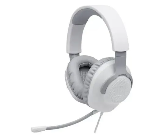 Наушники с микрофоном JBL Quantum 100 White (JBLQUANTUM100WHT)