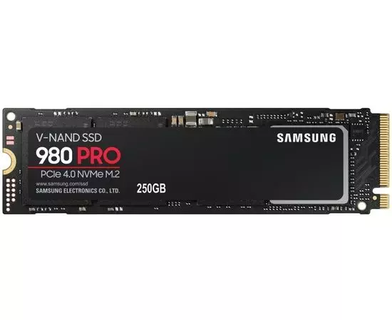 Накопитель SSD M.2 250Gb Samsung 980 Pro (MZ-V8P250BW)