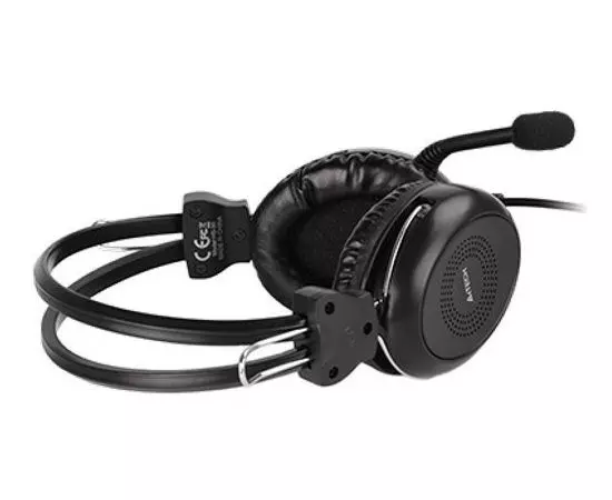 Наушники с микрофоном A4 Tech HU-30, USB, черный, фото 3