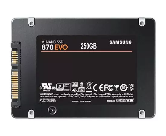 Накопитель SSD 250Gb Samsung 870 EVO (MZ-77E250BW)