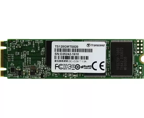 Накопитель SSD M.2 120Gb Transcend MTS820S (TS120GMTS820S)