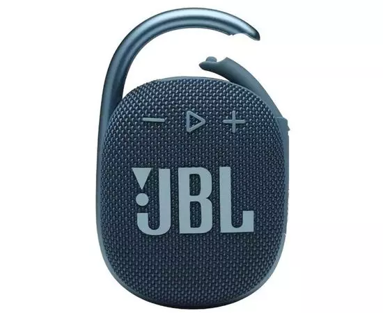Портативная акустика JBL Clip 4 Blue, синий (JBLCLIP4BLU), Цвет: Синий