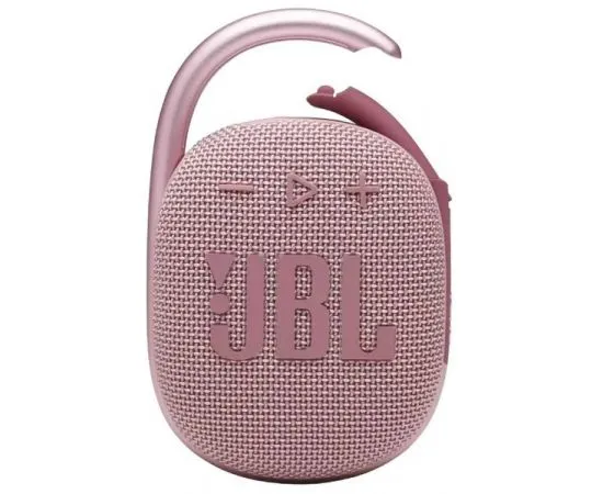 Портативная акустика JBL Clip 4 Pink, розовый (JBLCLIP4PINK)