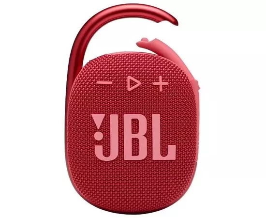 Портативная акустика JBL Clip 4 Red, красный (JBLCLIP4RED), Цвет: Красный