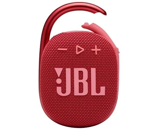 Портативная акустика JBL Clip 4 Red, красный (JBLCLIP4RED), Цвет: Красный