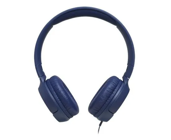 Наушники с микрофоном JBL T500 Blue, синий (JBLT500BLU), фото 2
