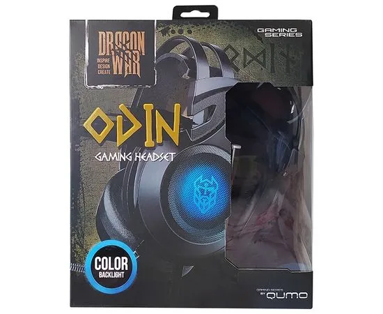 Наушники с микрофоном Qumo Odin GHS0023, фото 3