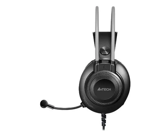 Наушники с микрофоном A4 Tech Fstyler FH200I, черный/серый (FH200I GREY), фото 2
