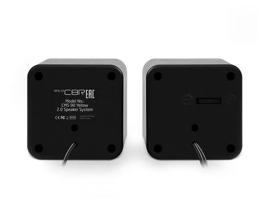Акустика CBR CMS 90, Yellow (USB) (CMS 90 Yellow), Цвет: Желтый, фото 3