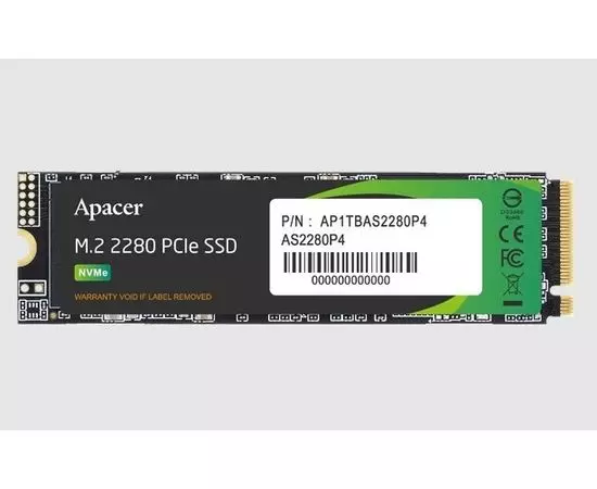 Накопитель SSD M.2 256Gb Apacer AS2280P4 (AP256GAS2280P4-1)