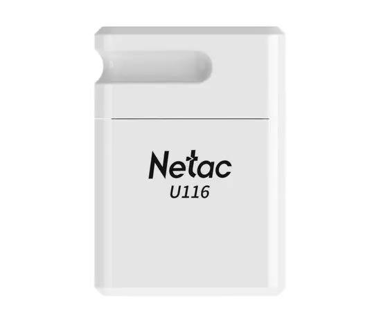 USB Flash-накопитель 64Gb (Netac, U116) белый (NT03U116N-064G-20WH)