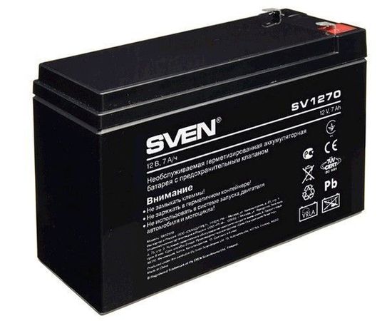 Батарея для ИБП, 12V, 7Ah (Sven) (SV-0222007)