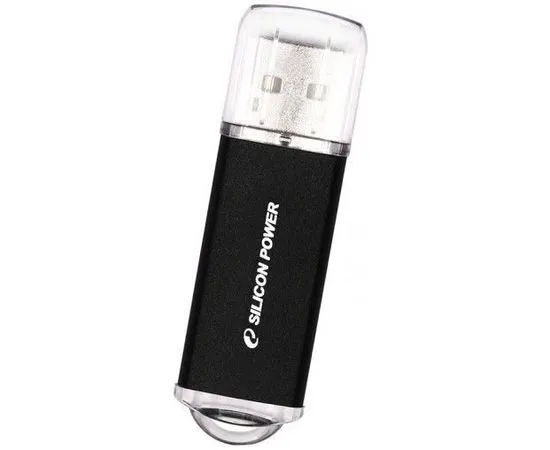Флеш память Silicon Power 16Gb Ultima II Black (SP016GBUF2M01V1K)