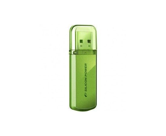 USB Flash-накопитель 32Gb (Silicon Power, Helios 101) Green (SP032GBUF2101V1N)