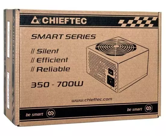 Блок питания 600W (CHIEFTEC) Retail (GPS-600A8), фото 4