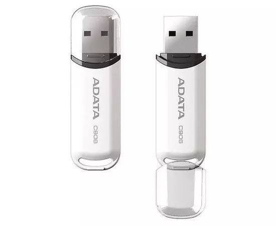 USB Flash-накопитель 32Gb (ADATA, C906) White (AC906-32G-RWH)