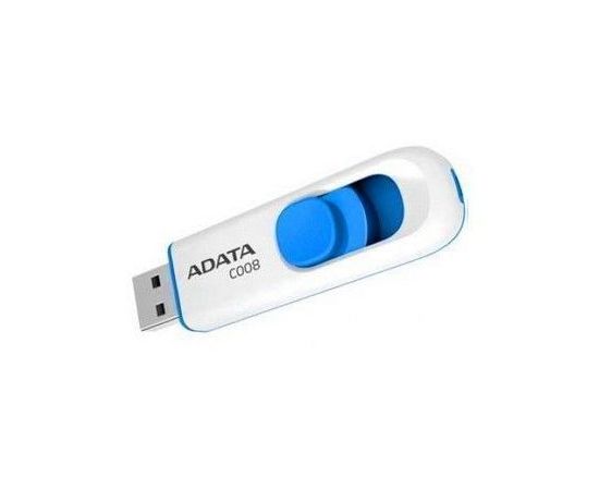 USB Flash-накопитель 16Gb (ADATA, Classic C008) White (AC008-16G-RWE)