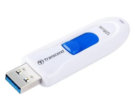 USB Flash-накопитель 128Gb USB 3.0 (Transcend, JetFlash 790) белый (TS128GJF790W), фото 3