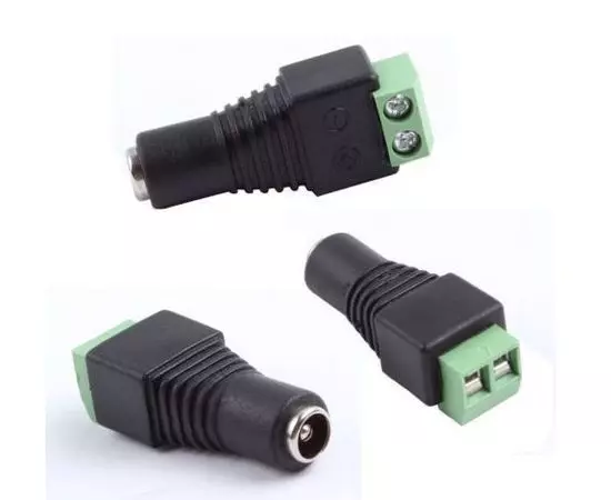 Разъем-power под зажим (мама), фото 3