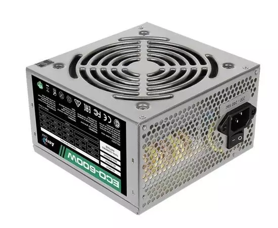 Блок питания 600W (Aerocool, ECO-600W) Retail