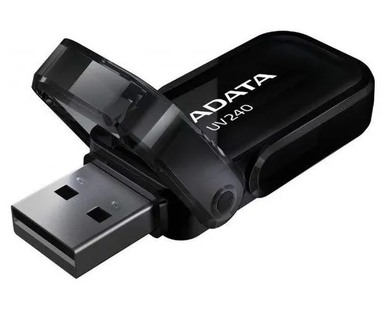 USB Flash-накопитель 32Gb (ADATA, UV240) Black (AUV240-32G-RBK), фото 2