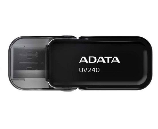 USB Flash-накопитель 32Gb (ADATA, UV240) Black (AUV240-32G-RBK)