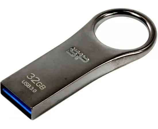 USB Flash-накопитель 32Gb USB 3.0 (Silicon Power, Jewel J80) титан (SP032GBUF3J80V1T)