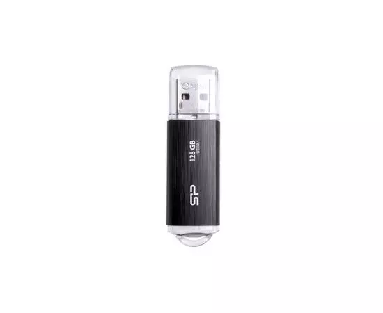 USB Flash-накопитель 128Gb USB 3.1 (Silicon Power, Blaze B02) Черный (SP128GBUF3B02V1K)